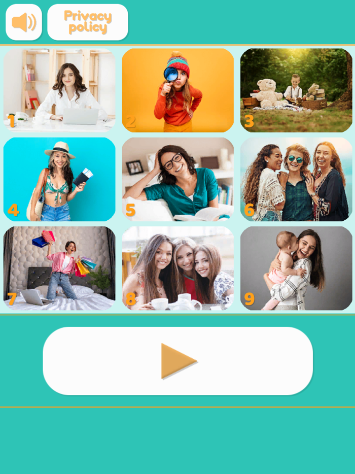 Find Differences Happy People