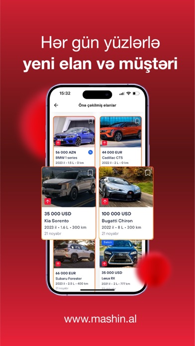 Mashin.AL - Maşın Elanları Screenshot