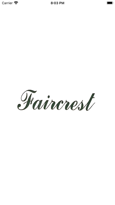 Faircrest CA Screenshot