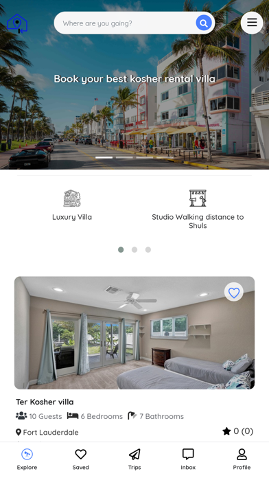 TheKosherBnb Screenshot