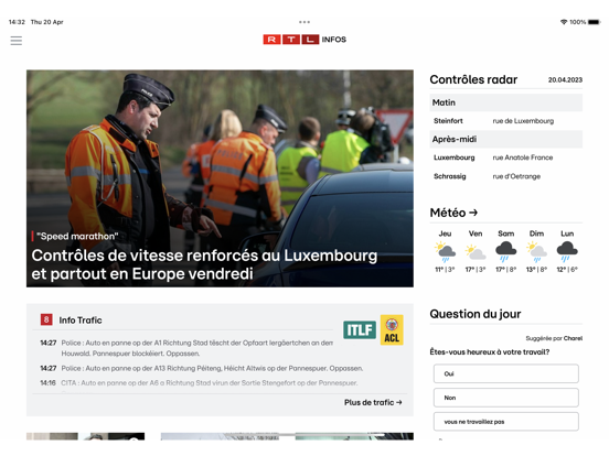 Screenshot #4 pour RTL Infos