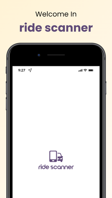 Ride Scanner Screenshot