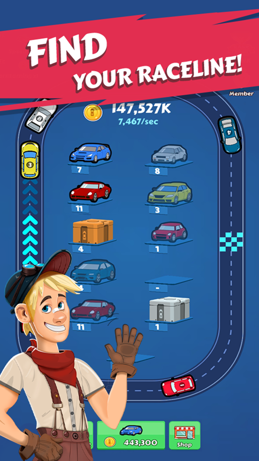 #2. Merge Car - Idle Car Tycoon (iOS) di: Baxter Games Newcastle Limited