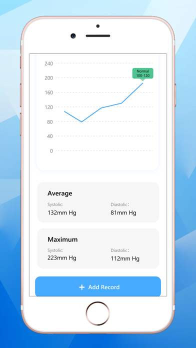 Blood pressure:health assist Screenshot