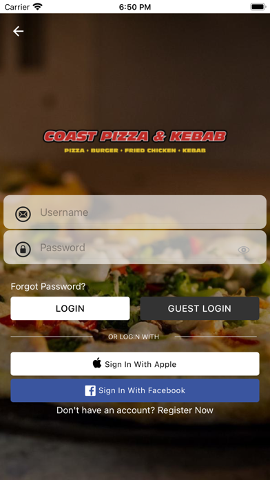 Coast Pizza & Kebab Screenshot