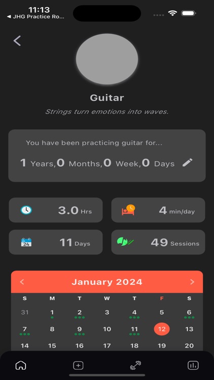 JHG Practice Routines