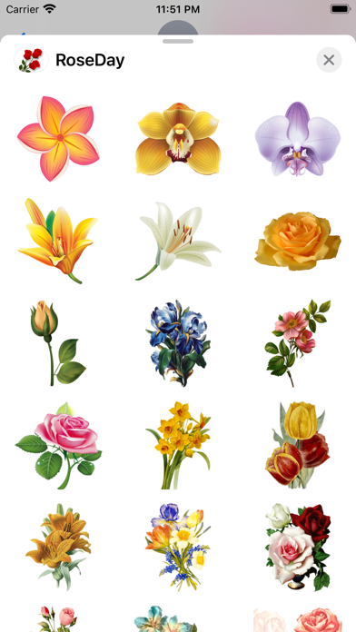 RoseDay Flower of Love Sticker Screenshot