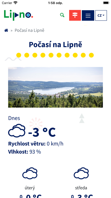 Lipno.info Screenshot