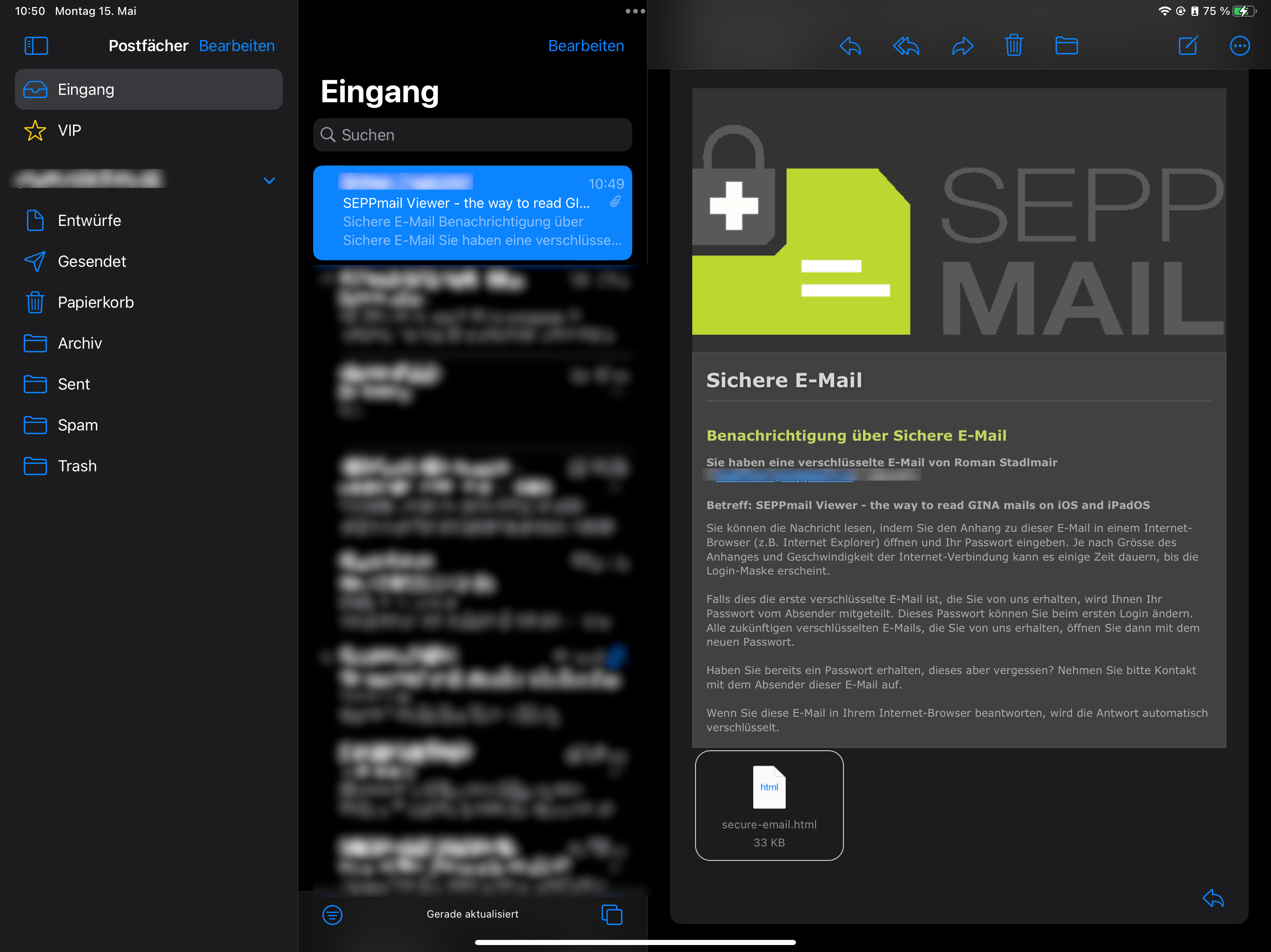Viewer by SEPPmail