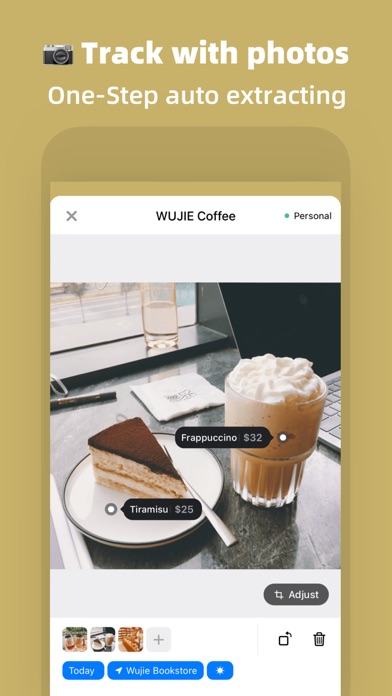 Money Cam: Expenses Tracker Screenshot
