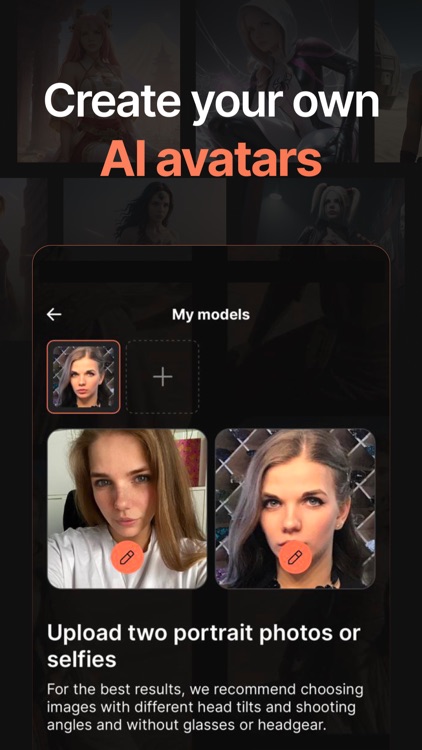 Mosaica AI avatars and filters