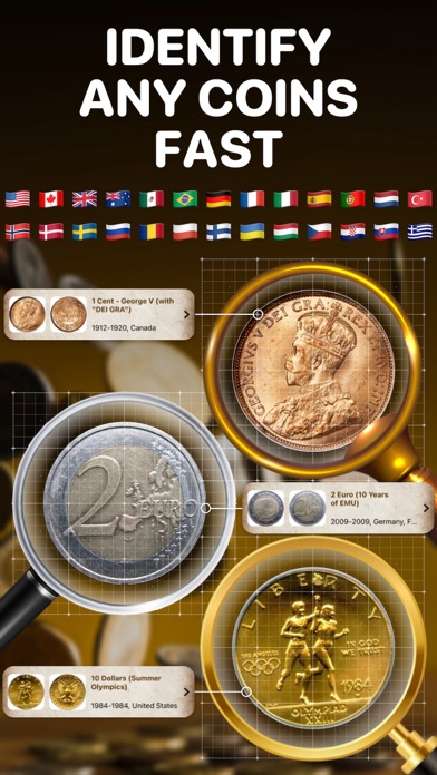 Coin Identifier & Value App Screenshot