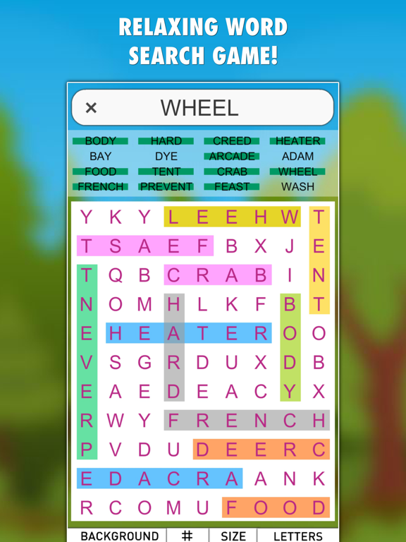 Screenshot #4 pour Word Search Games PRO