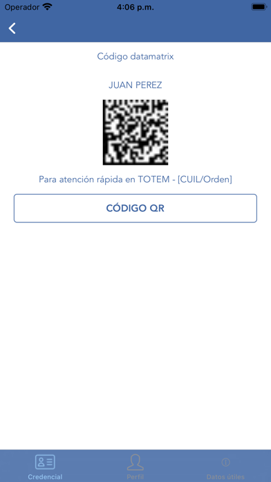 Credencial Digital FEMEDICA Screenshot