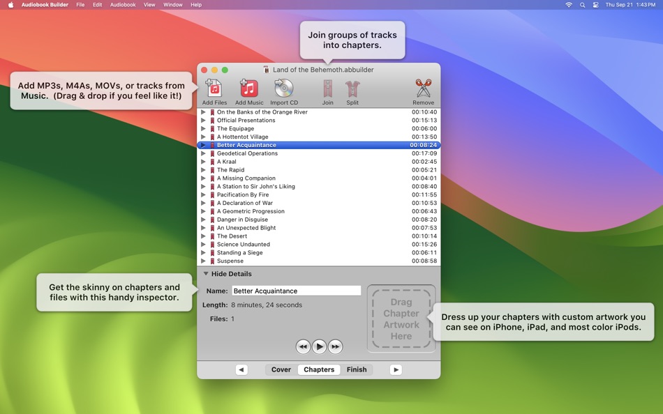 Audiobook Builder 2 - 2.2.8 - (macOS)