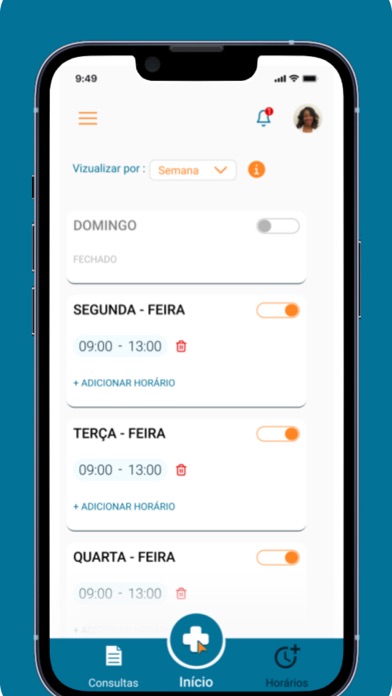 Clique Consultas Screenshot