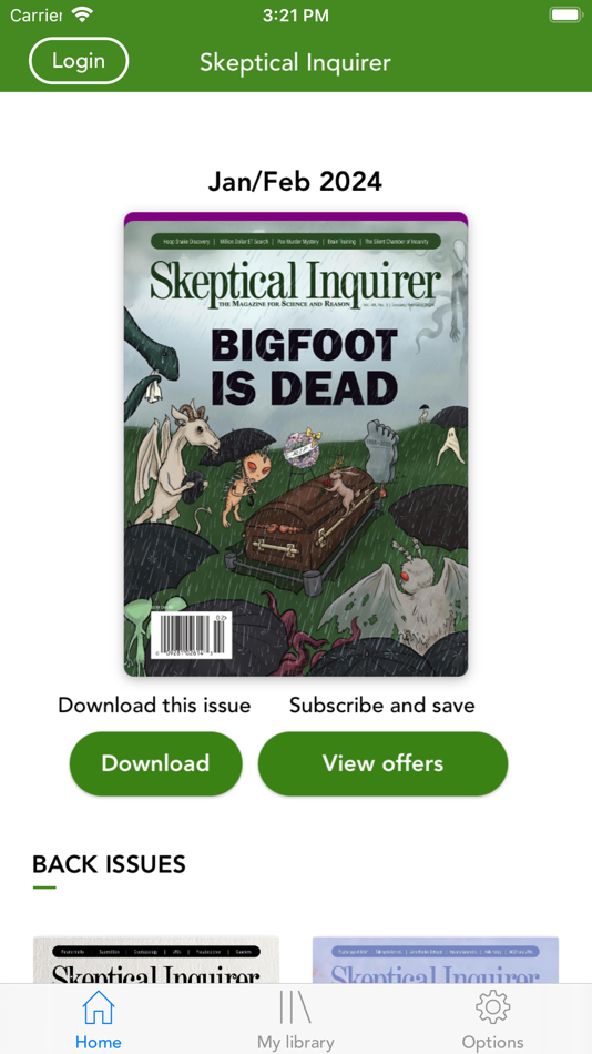 Skeptical Inquirer Magazine - 7.2.10 - (iOS)