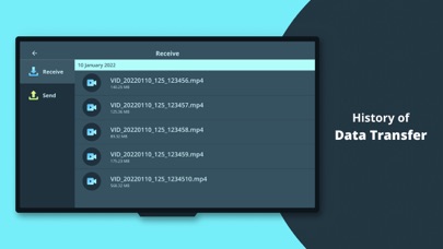 TV File Transfer Screenshot