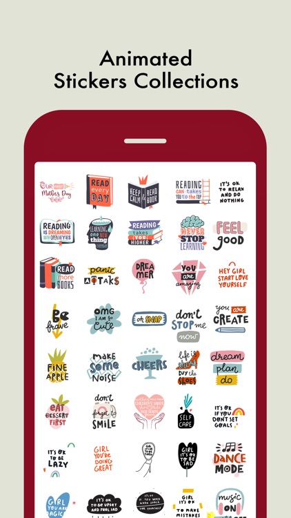 Animated Calligraphy Stickers