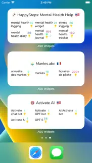 keyword tracker: aso widgets iphone screenshot 1