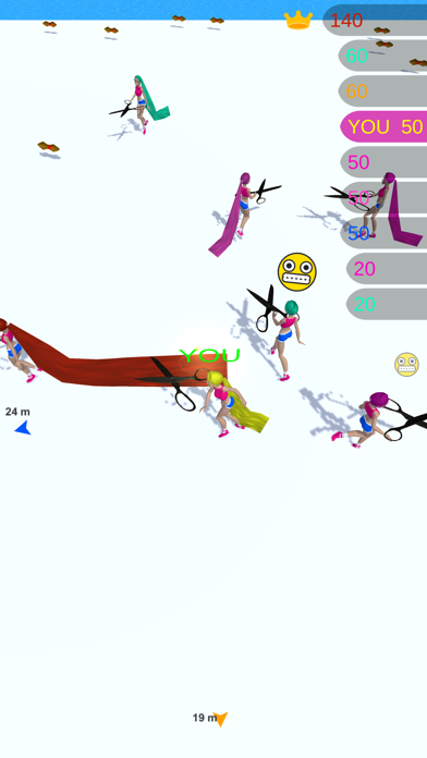 Hair Rush Game Screenshot
