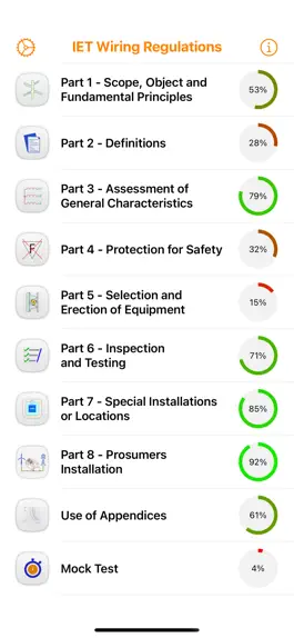 Game screenshot IET Wiring Regulations 2023 LT apk