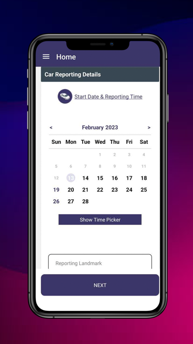 KTC Customer Application Screenshot