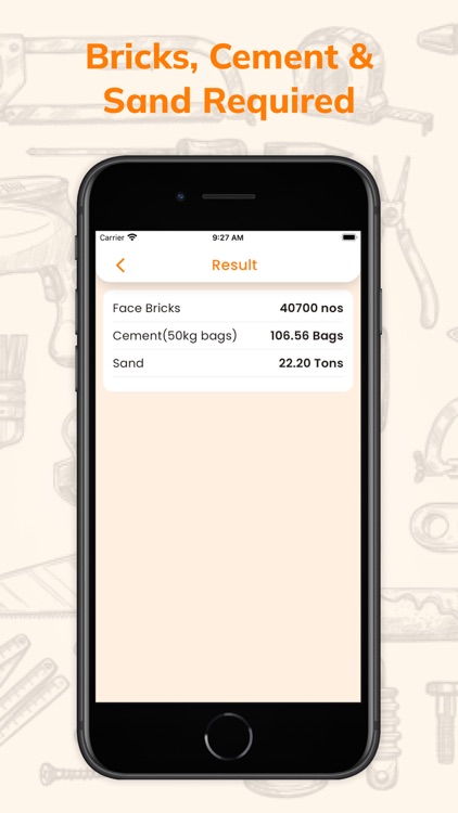 Construction Bricks Calculator