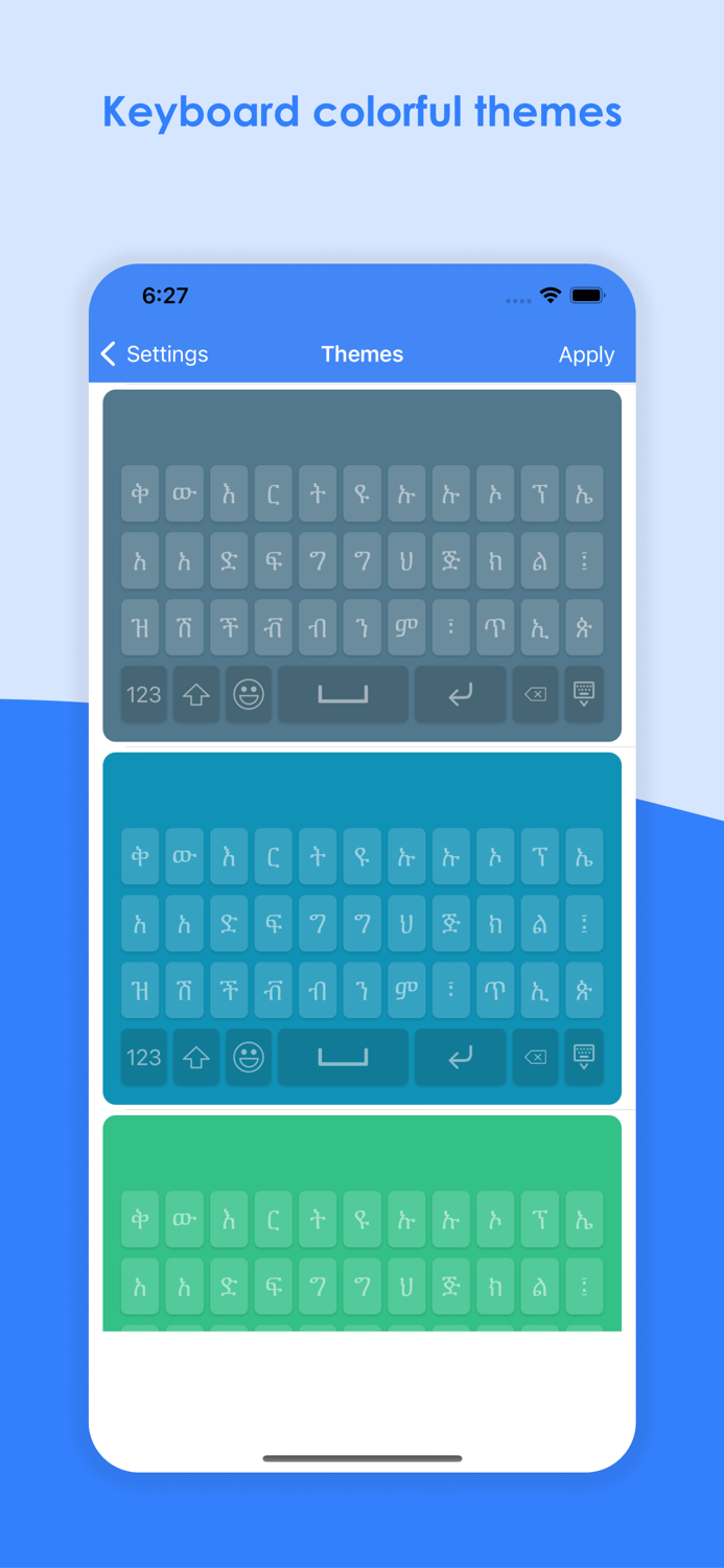 Amharic Keyboard  and Translator
