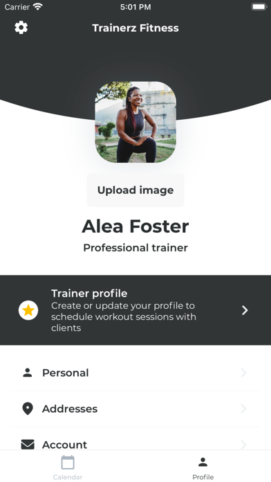 Trainerz Fitness Coach Screenshot