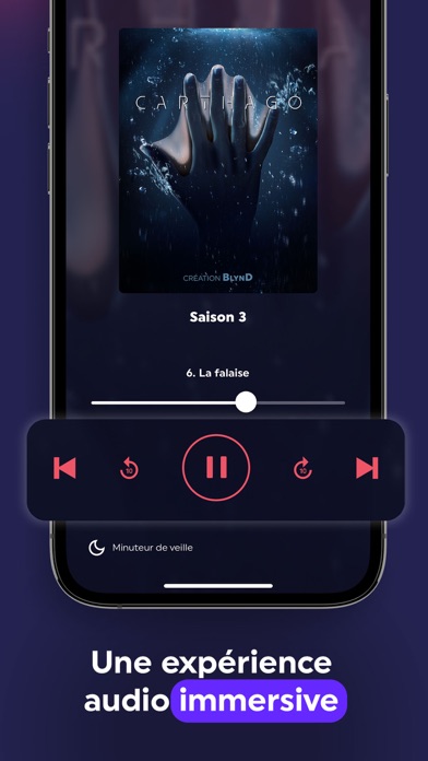 BLYND - Séries audio, podcast Screenshot