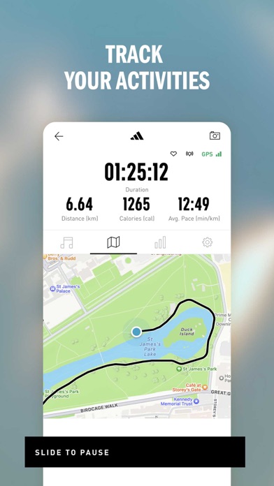 Screenshot #1 for adidas Running: Walk & Run App