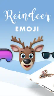 reindeer emoji stickers iphone screenshot 1