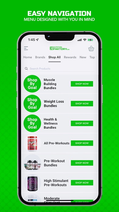 Nutrition Faktory Screenshot