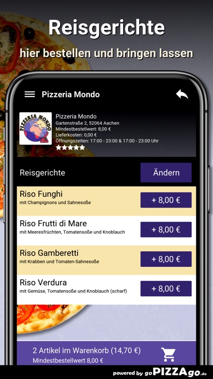 Pizzeria-Mondo Aachen screenshot-5