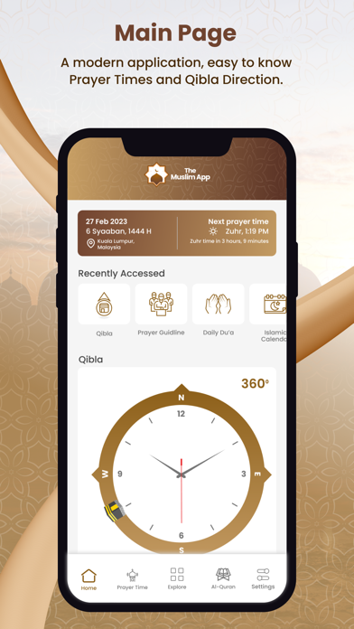 The Muslim App Screenshot