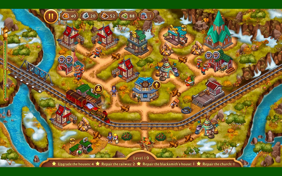 #4. Golden Rails: Road To Klondike (macOS) di: Alawar Entertainment, Inc