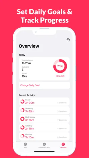 FocusTime: Time Tracker screenshot 2