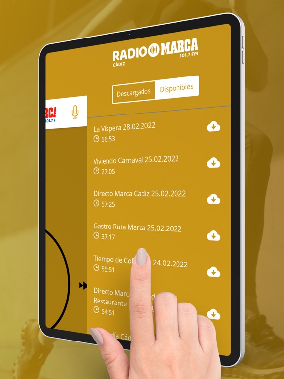Screenshot #6 pour Radio MARCA Cádiz