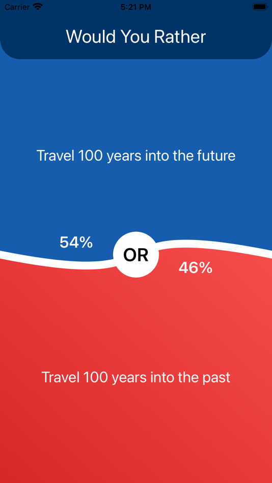 #2. Would You Rather: This or That (iOS) 由: Igor Shapkin