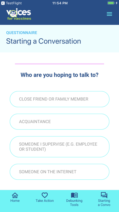 Voices For Vaccines Screenshot
