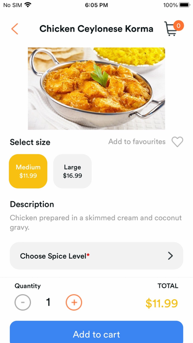Royal Indian Buffet Screenshot