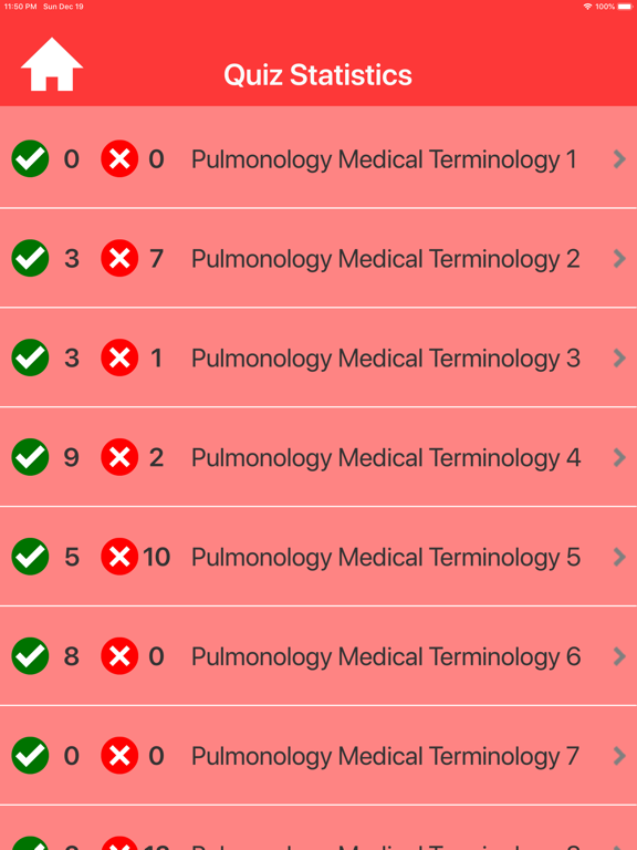 Pulmonology Medical Terms Quizのおすすめ画像6