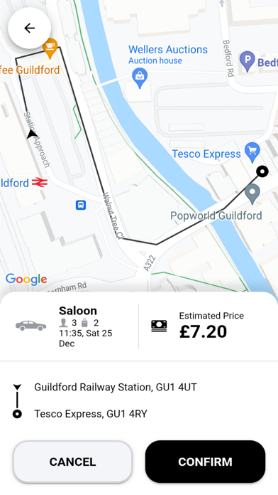 GM Cars Private Hire Guildford Screenshot