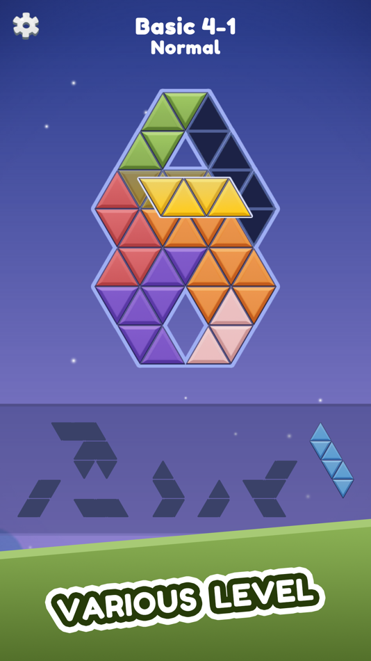#1. Block Basic Triangle (iOS) 由: RACKGYUN LIM