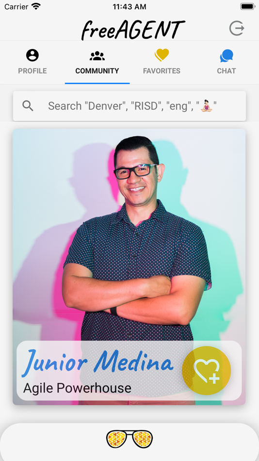 #1. freeAGENT.io (iOS) 由: Jonathan Noriega