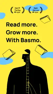 basmo.reading tracker,book log iphone screenshot 1