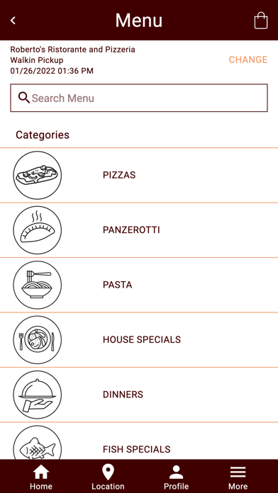 Robertos Ristorante Screenshot