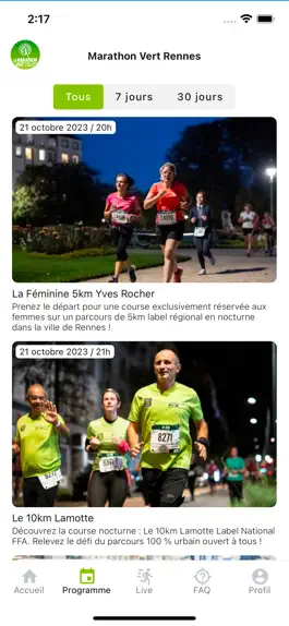 Game screenshot Marathon Vert de Rennes hack