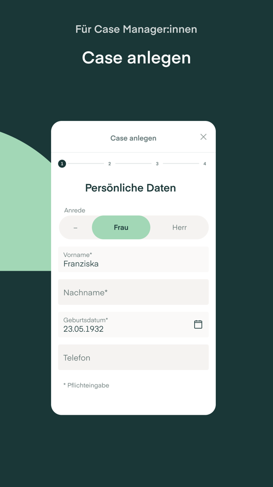 #2. salve (iOS) Podle: connexia - Gesellschaft für Gesundheit und Pflege gem. GmbH